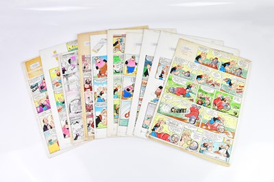 Lot 342 - BILL MEVIN; ten original storyboard cartoons...