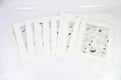 Lot 345 - BILL MEVIN; ten original black and white...