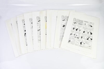 Lot 346 - BILL MEVIN; ten original black and white...