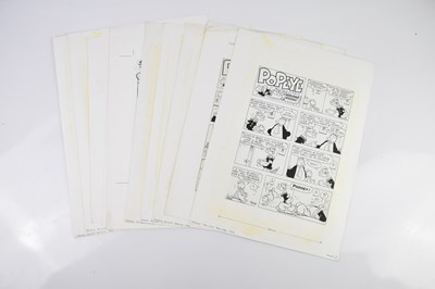 Lot 347 - BILL MEVIN; ten original black and white...