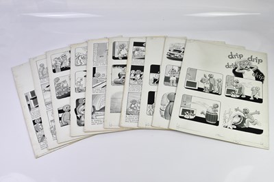 Lot 203 - BILL MEVIN; ten original black and white...