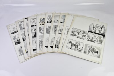 Lot 360 - BILL MEVIN; ten original black and white...