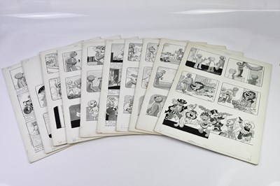 Lot 361 - BILL MEVIN; ten original black and white...