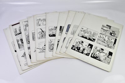 Lot 362 - BILL MEVIN; ten original black and white...