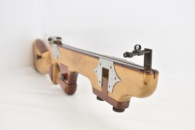 Lot 824 - A match crossbow body with adjustable sections,...