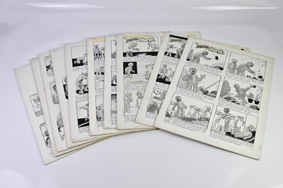 Lot 369 - BILL MEVIN; ten original black and white...