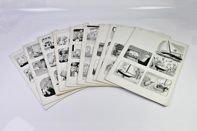 Lot 371 - BILL MEVIN; ten original black and white...