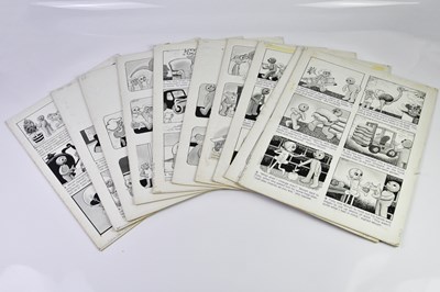 Lot 372 - BILL MEVIN; ten original black and white...