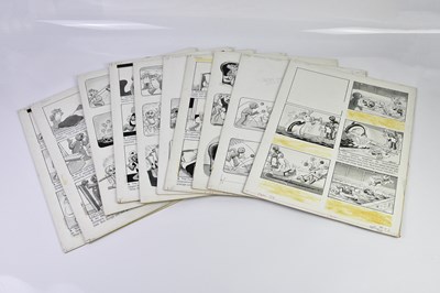 Lot 374 - BILL MEVIN; ten original black and white...