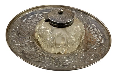 Lot 1346 - WW HARRISON & Co; a Victorian cut glass and...