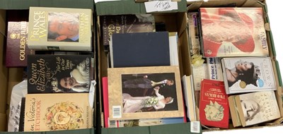 Lot 387 - Three boxes of mainly Royal and commemorative...