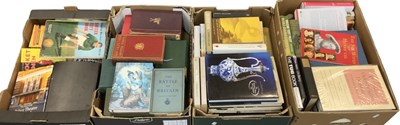 Lot 399 - Four boxes of assorted paperback and hardback...