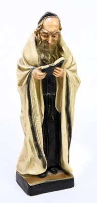 Lot 60 - A chalk figure of a Chassid, height 35cm.