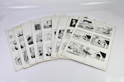 Lot 222 - BILL MEVIN; ten original black and white...