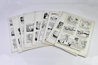 Lot 377 - BILL MEVIN; ten original black and white...