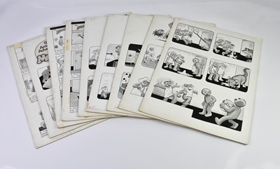 Lot 378 - BILL MEVIN; ten original black and white...