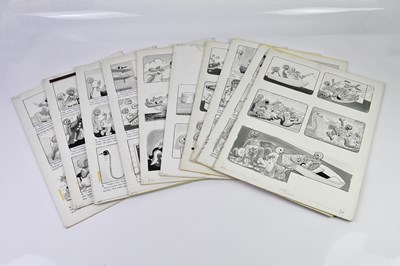 Lot 379 - BILL MEVIN; ten original black and white...