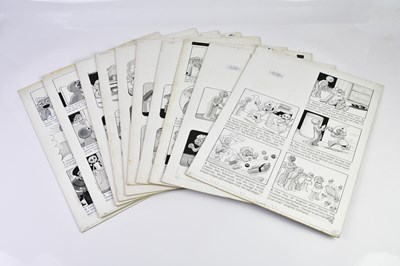 Lot 383 - BILL MEVIN; ten original black and white...