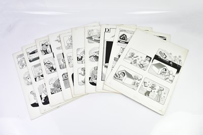 Lot 387 - BILL MEVIN; ten original black and white...