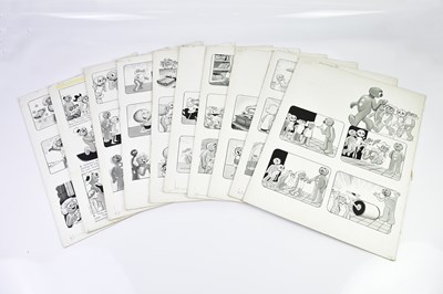 Lot 388 - BILL MEVIN; ten original black and white...