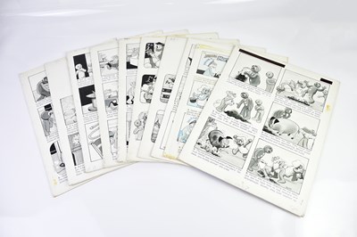 Lot 392 - BILL MEVIN; ten original black and white...