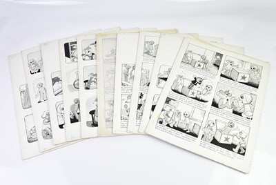 Lot 393 - BILL MEVIN; ten original black and white...