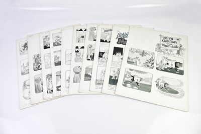 Lot 394 - BILL MEVIN; ten original black and white...