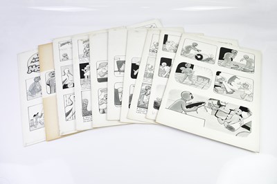 Lot 395 - BILL MEVIN; ten original black and white...