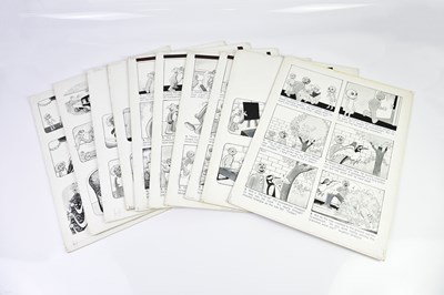 Lot 398 - BILL MEVIN; ten original black and white...