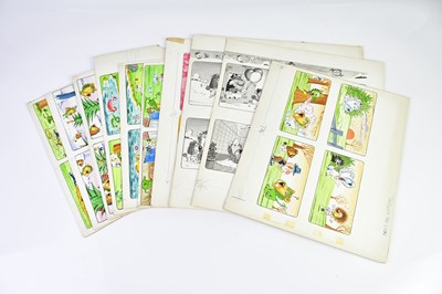 Lot 413 - BILL MEVIN; a group of ten original storyboard...