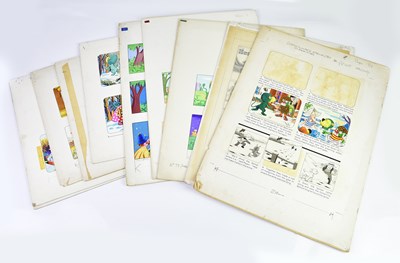 Lot 269 - BILL MEVIN; a group of ten original storyboard...