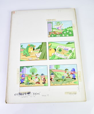 Lot 420 - BILL MEVIN; a group of ten original storyboard...