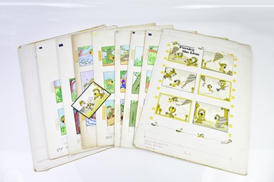 Lot 271 - BILL MEVIN; a group of ten original storyboard...