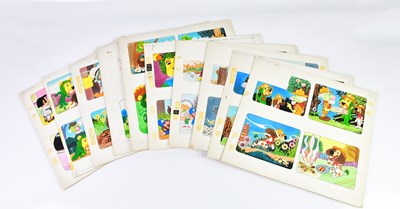 Lot 427 - BILL MEVIN; a group of ten original storyboard...