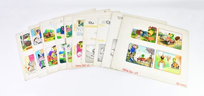 Lot 431 - BILL MEVIN; a group of ten original storyboard...