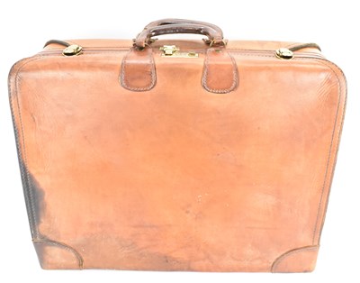 Lot 314 - A vintage Hartmann Belting leather suitcase...