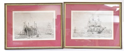 Lot 635 - HAROLD WYLLIE (1880-1975) RE; four artist's...