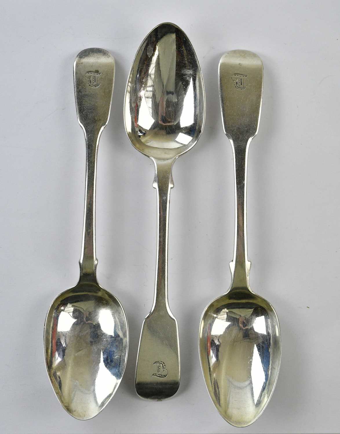 Lot 2155 - JAMES BEEBE; a pair of Victorian hallmarked...
