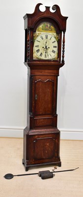 Lot 310 - MOSS; an early 19th century eight day longcase...