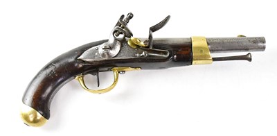 Lot 415 - An early 19th century French .65" flintlock...