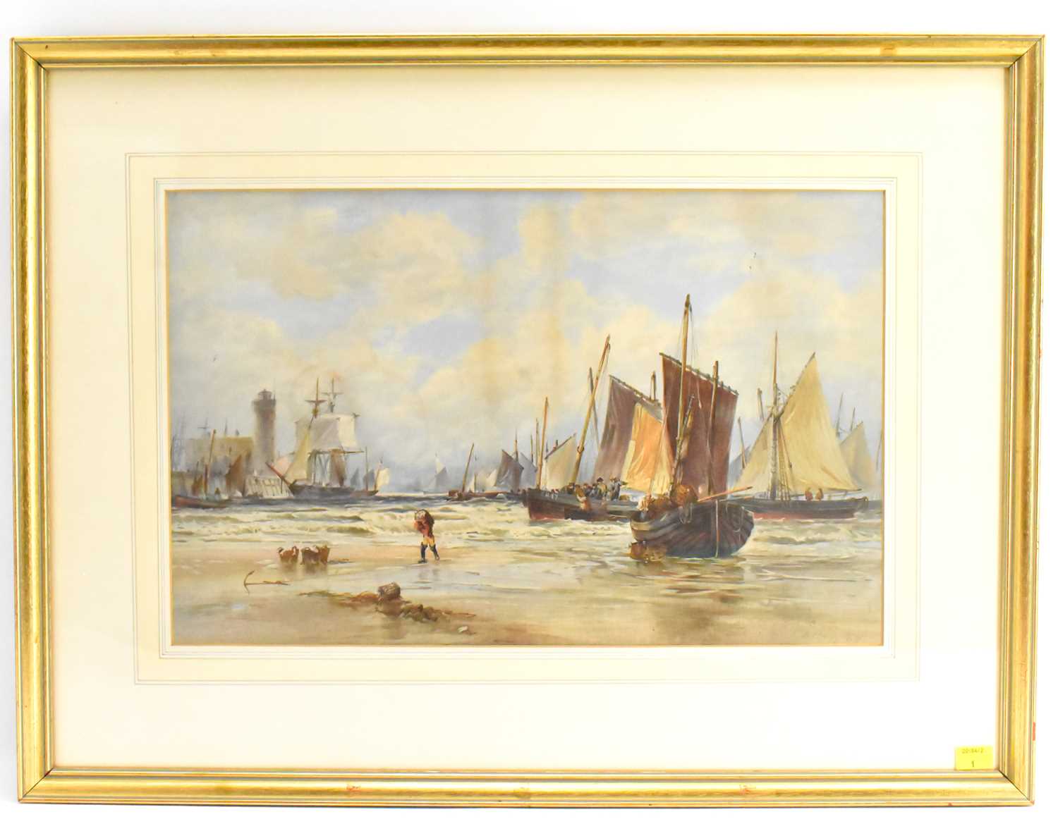 Lot 800 - THOMAS BUSH HARDY (1842-1897); watercolour,