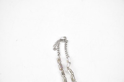 Lot 2546 - BUTLER & WILSON; a matching necklace and...