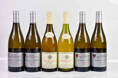 Lot 2865 - WHITE WINE; four bottles of Domaine Jean...