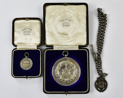 Lot 2234 - A hallmarked silver award for merit from...