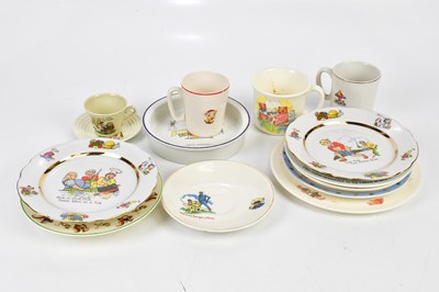 Lot 1439 - A collection of Children's nursery china...