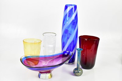 Lot 1572 - A collection of mid century art glass...