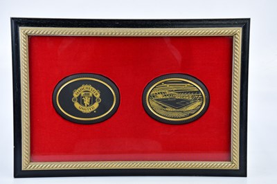 Lot 1373 - MANCHESTER UNITED INTEREST; two rare Wedgwood...