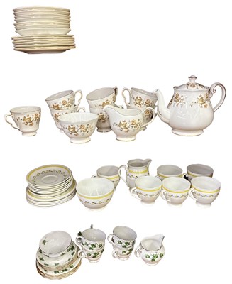 Lot 579 - A Colclough part tea service comprising seven...