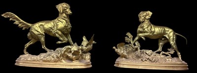 Lot 622 - F. J. PAUTROT; a pair of French 19th century...