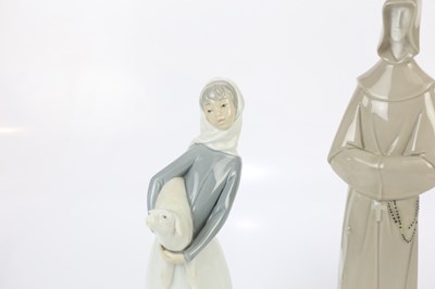 Lot 1532 - LLADRO; a figure of a doctor, height 39cm,...